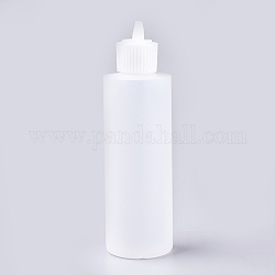 250 colla bottiglie ml di plastica, bianco, 16.5x5.3 cm, capacità: 250 ml (8.45 fl. oz)
