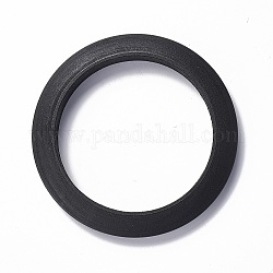 Винтажный массивный браслет из дерева, простой браслет для мужчин и женщин, чёрные, внутренний диаметр: 2-1/2 дюйм (6.35 см)