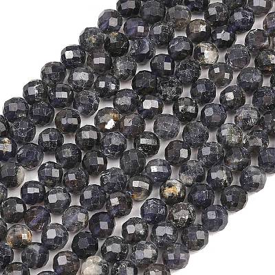 Naturperlen Stränge iolite&nbsp;G-RM250101-E7-1