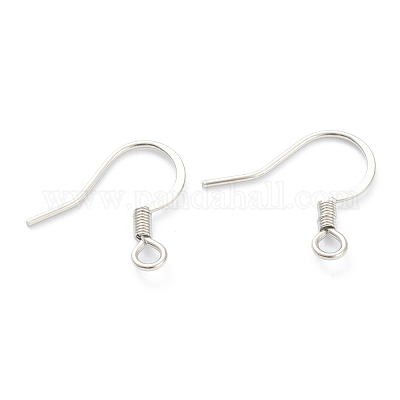 500 Stainless Steel Earring Hooks, French Hook Ear Wires, Fish Hooks