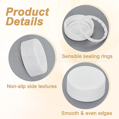 Bouchon de bouteille en plastique&nbsp;SIL-WH0045-61A-1