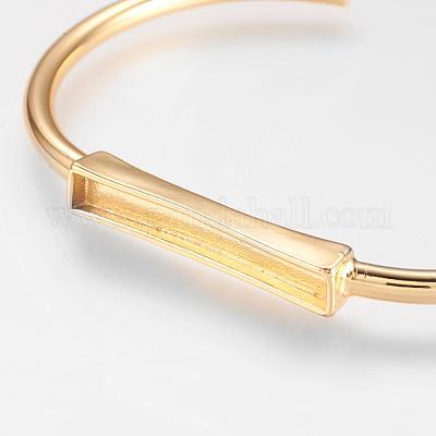 Ottone making bracciale bangle&nbsp;BJEW-K153-02C-1