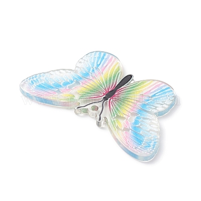Grands pendentifs acryliques imprimés&nbsp;MACR-M021-03B-1