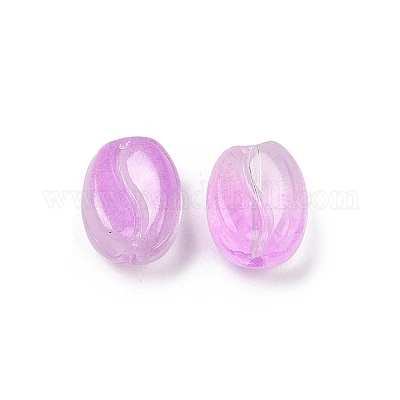 Perles en verre transparentes&nbsp;DGLA-E004-15C-1