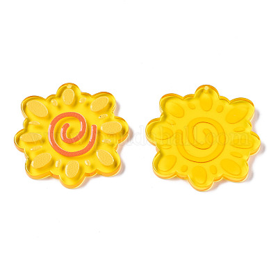 Pendenti acrilico traslucido&nbsp;TACR-T021-45-1