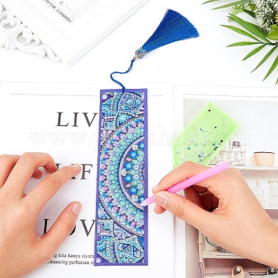 Wholesale DIY 5D Diamond Painting Bookmarks 