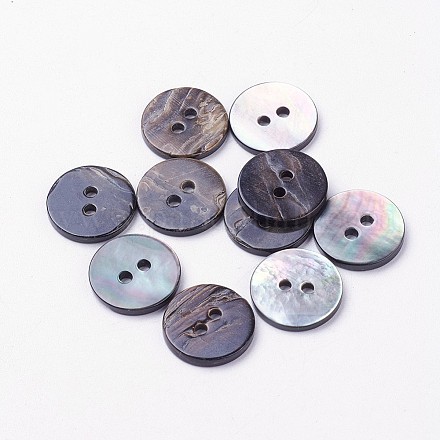 Boutons de coque à 2 trou LS-BUTT-L019-02E-1