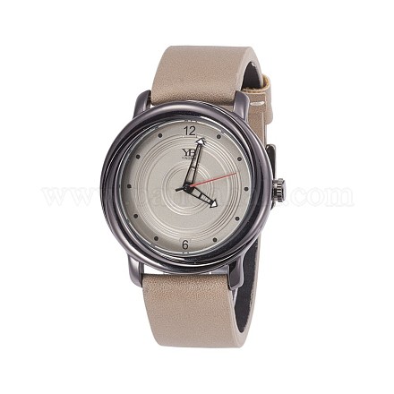 High Quality PU Leather Quartz Watches WACH-F050-I04-1