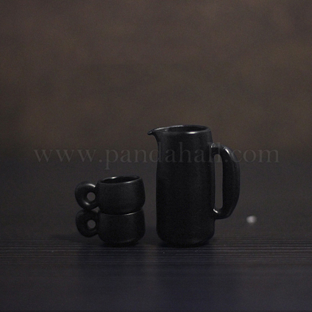 Miniatur-Teekannen- und Tassenset-Ornamente MIMO-PW0002-12A-05-1