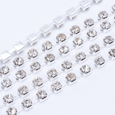 Cadenas de strass Diamante de imitación de bronce CHC-T004-SS6-01S-1