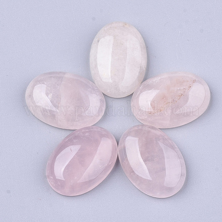Cabochons de quartz rose naturel G-S349-25A-07-1
