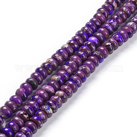 Natural Imperial Jasper Beads Strands G-C034-01D-1