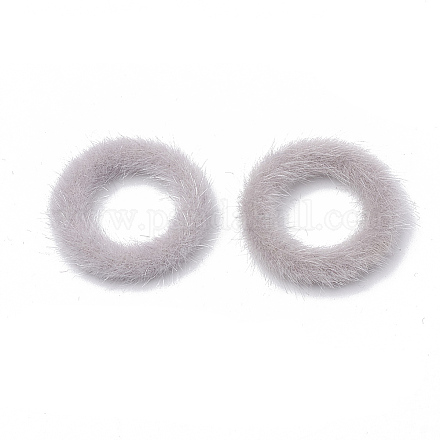 Anelli di collegamento ricoperti in pelliccia di visone sintetico X-WOVE-N009-07J-1