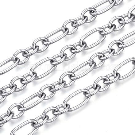 304 cadenas de cadenas de figaro de acero inoxidable CHS-N001-03P-1