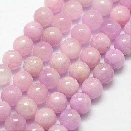 Chapelets de perles en kunzite naturelle G-D856-03-8mm-1