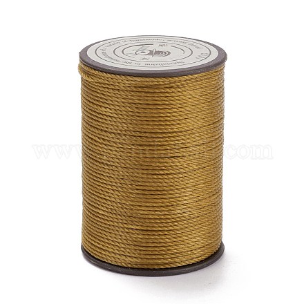 Round Waxed Polyester Thread String YC-D004-02E-009-1