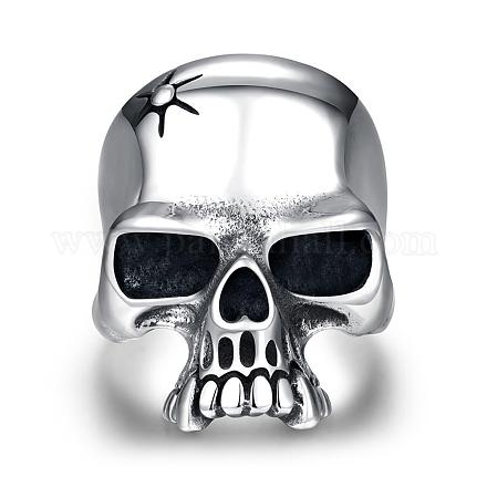 Fashion 316L Surgical Stainless Steel Skull Rings for Men RJEW-BB03812-9-1