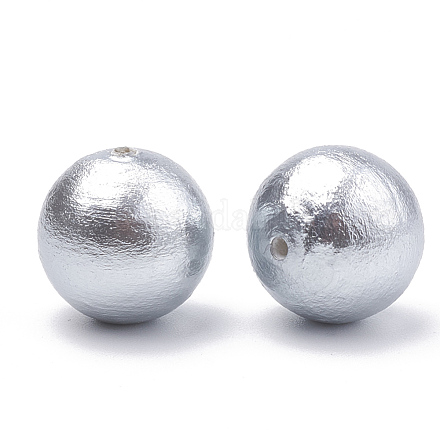 Perles de coton compressées WOVE-S114-8mm-09-1
