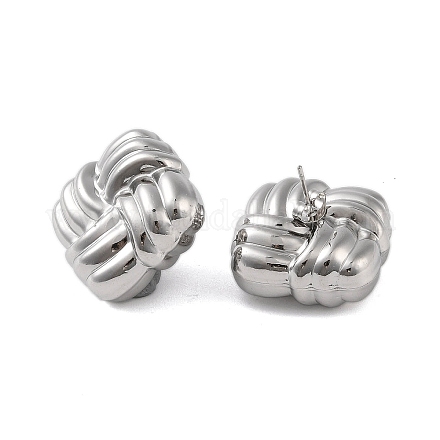 Boucles d'oreilles en acier inoxydable 304 EJEW-O004-13P-1