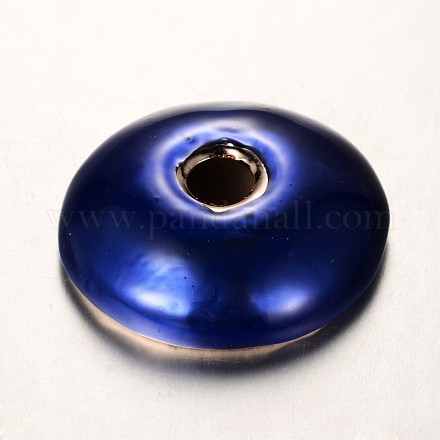 Halbrunde Perlenkappen aus nickel- und bleifreier ENAM-E314-01G-FF-1