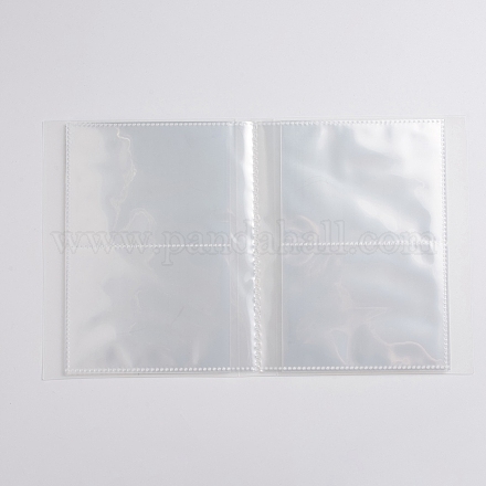 Mini album fotografici in plastica DIY-WH0162-92-1