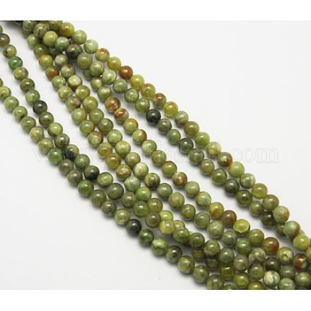 Natural Idocrase Beads Strands X-G-N165-7-1-1