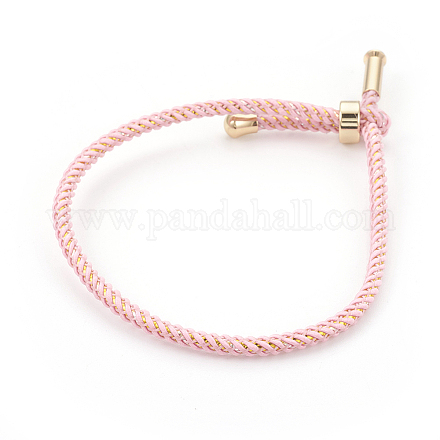 Paar verstellbare Nylonschnurarmbänder&nbsp;BJEW-F362-B02-G-1