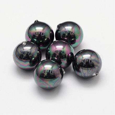 Shell Pearl Beads BSHE-L031-02-6mm-1