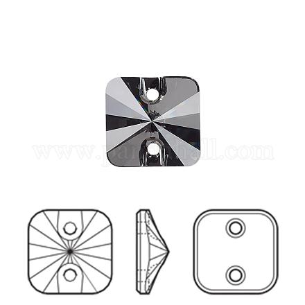 Austrian Crystal Buttons 3201-10mm-001SINI(U)-1