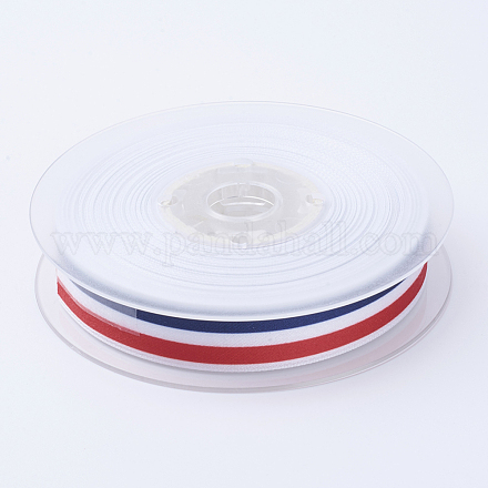 Grosgrain Polyester-Bänder für Geschenkpackungen SRIB-P010-25mm-01-1