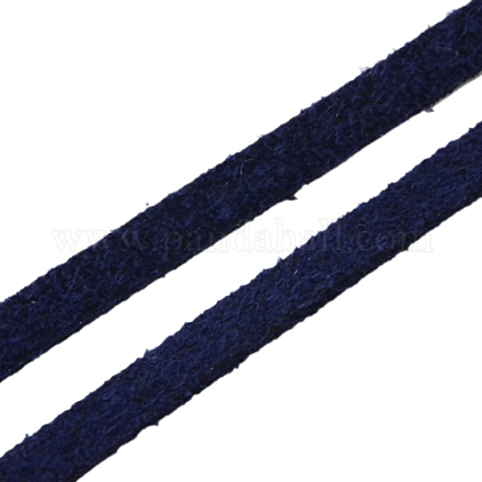 Flat faux Suede Cord LW002-1