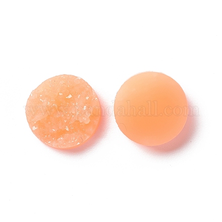 Druzy Resin Cabochons X-CRES-S040-12mm-29-1