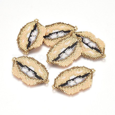 MIYUKI & TOHO Handmade Japanese Seed Beads Links SEED-A029-CD02-1