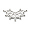 Non-Tarnish 304 Stainless Steel Multi-Strand Links, Laser Cut, Spider Web, Stainless Steel Color, 13x25x1mm, Hole: 1mm