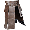 Imitation Leather Belts, with Iron Findings, Coffee, 58-5/8 inch(149cm)