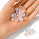 Perlas de acrílico chapadas en arco iris iridiscentes MACR-YW0002-19C-3