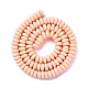 Chapelets de perle en pâte polymère manuel CLAY-N008-008-35-4
