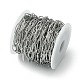 304 cadenas de eslabones ovales de acero inoxidable CHS-K018-01P-3