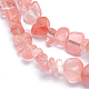 Cherry Quartz Glass Beads Strands G-P332-05-2