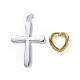 Coeur en laiton et pendentifs croix KK-BB11621-2
