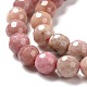Chapelets de perles en rhodonite naturelle G-E571-01A-3