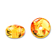 Perle di ambra imitazione resina RESI-N034-02-C01-3