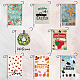 Bandiera da giardino in poliestere bianca&nbsp;AJEW-CP0009-54A-5