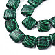 Synthetic Malachite Beads Strands G-N326-140D-3