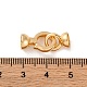 Латунь раз по сравнению с застежками KK-C076-05G-3