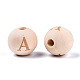 Unfinished Natural Wood European Beads WOOD-S045-143A-01A-2