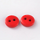 2-Agujero botones redondos de costura redondos para el diseño de vestuario BUTT-E119-18L-10-2