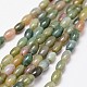 Chapelets de perles en agate indienne naturelle G-N0173-03-4x6mm-1