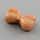 Opaque Acrylic Bow Beads SACR-S024-03-2