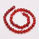 Natural Agate Beads Strands G-G882-8mm-A03-2